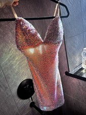 Fashion Nova Sequin Bodycon- Mermaid Mini Dress XS
