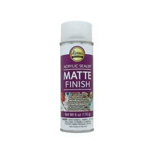 Spray Finish 6oz Acrylic Sealer, 6 Ounce (Pack of 1), Clear-Matte