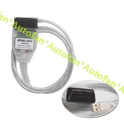 1PCS New MINI-VCI J2534 OBDII Cable For TIS Techstream V16 OBD2 ENG Ver #zc