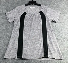 Helloac Women’s Short Sleeve Activewear Workout Top Shirt Size XL