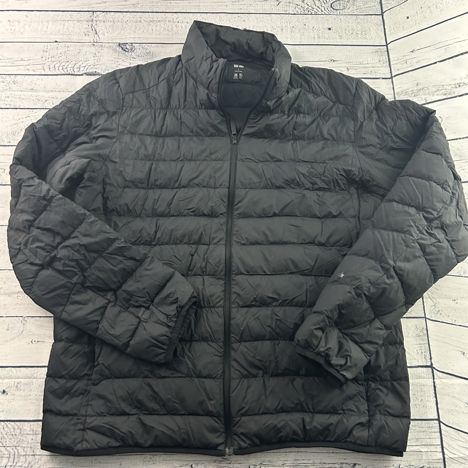 Uniqlo Lightweight Packable Down Jacket Men's Lar… - image 1