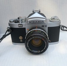 Miranda AIC RE-II 2 35mm Film Camera Rare as is For Parts Or Repair