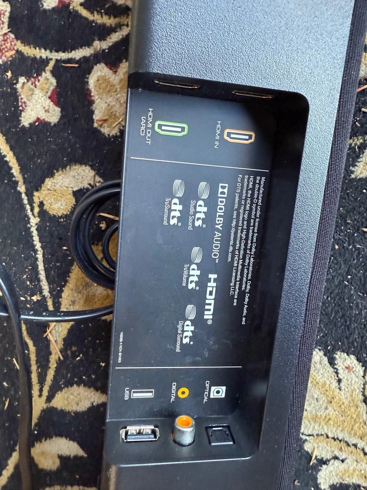 Vizio Soundbar And Subwoofer - Image 2 of 4