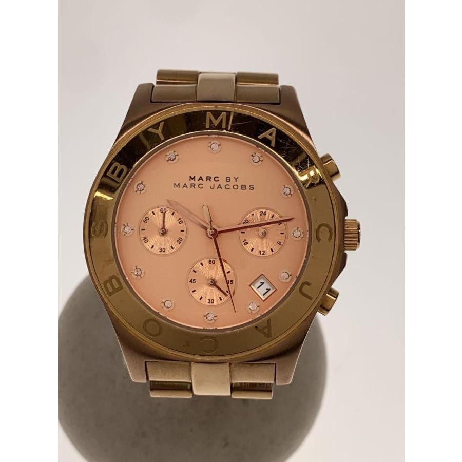 Marc By Jacobs Quartz Watch/Analog/Stainless Steel/Pnk/Gld Marc By Jacobs Quartz Watch/Analog/Stainless Steel/Pnk/Gld