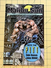 Image Comics Malibu Sun #19 Doppio Numero Prima Apparizione di Pitt 1992