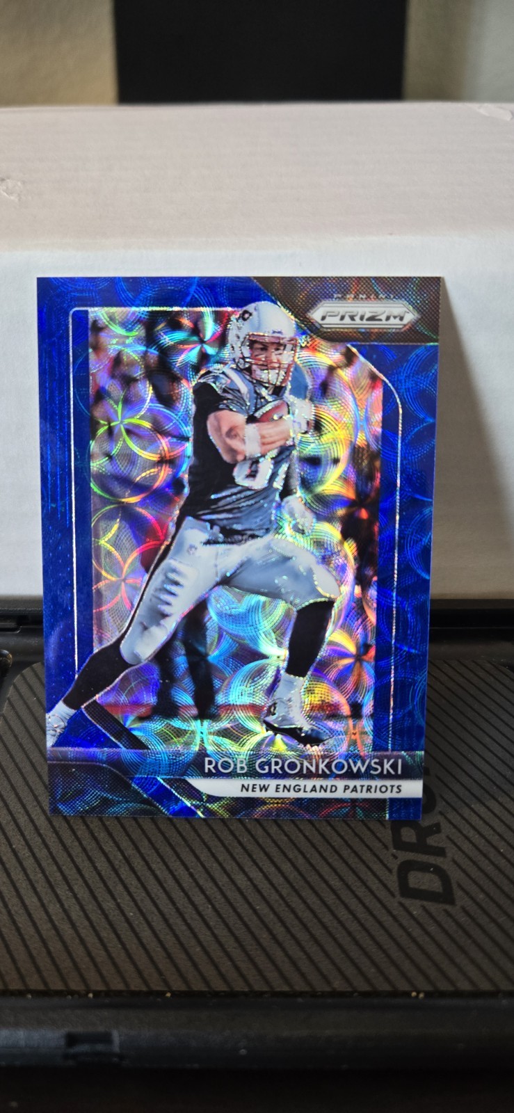 Rob Gronkowski 2018 Prizm Football  Blue Scope /99 #70 Patriots