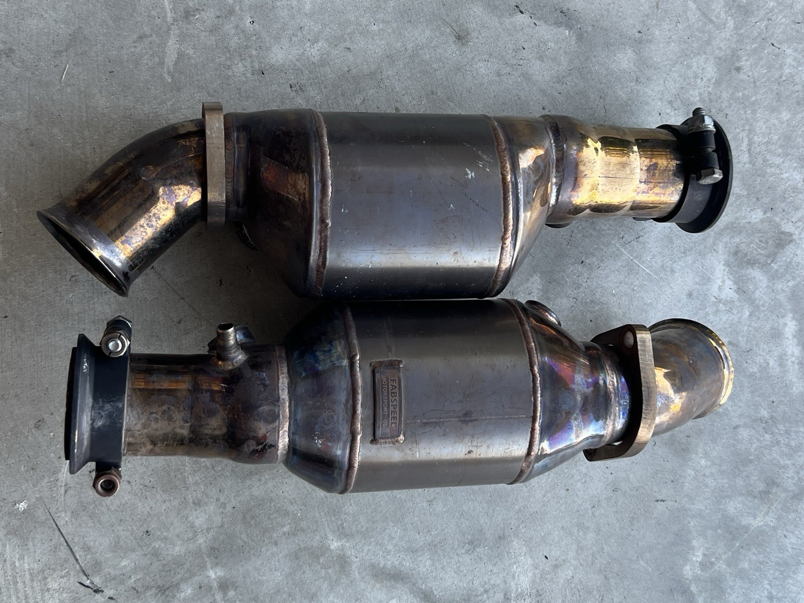 Fabspeed Ferrari F355 Exhaust Sport Catalytic Converters Left & Right L R Set F1