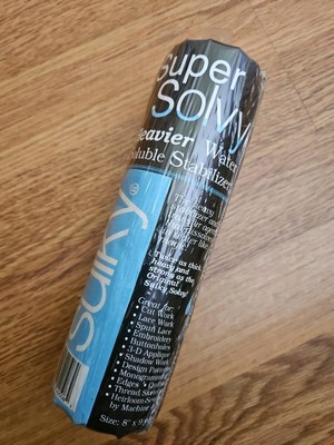 Sulky SOLVY Water Soluble Stabilizer Light Translucent 8 Inch x 9.5 Yards 486-08
