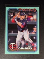 2024 Topps Update Series Baseball Jair Camargo RC US314 Aqua Minnesota Twins