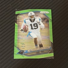 2025 Panini Neon Green Pulsar Prizm 🔥 Keyshawn Johnson #264 🔥 Panthers