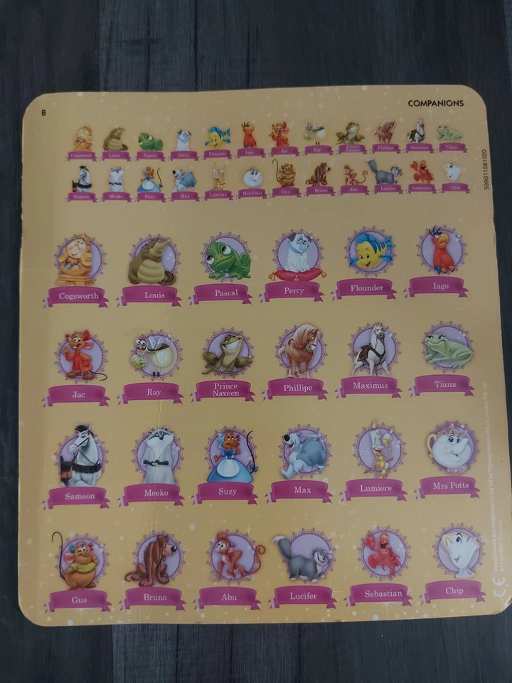 Indovina chi? Disney Princess Edition Gioco da Tavolo 2015 - Boxato e Completo - Ottime Condizioni!!! - Immagine 4 di 4