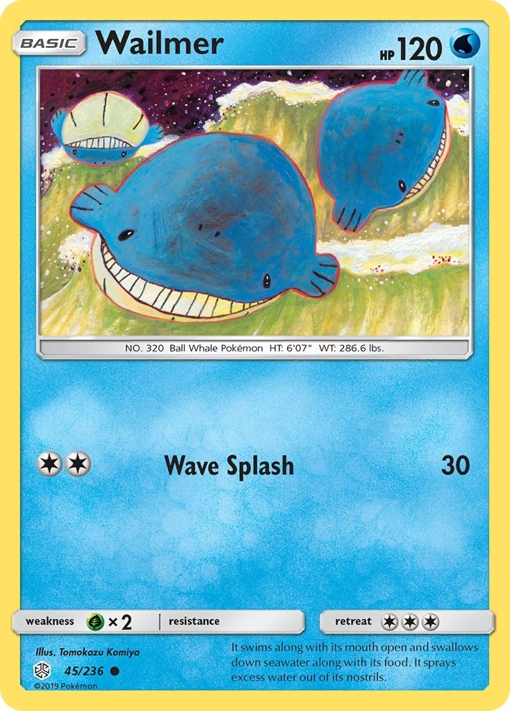 Pokemon Wailmer SM - Cosmic Eclipse 45/236