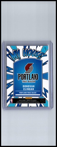 Donovan Clingan 2024-25 Donruss Optic #1 My House - Picture 2 of 2