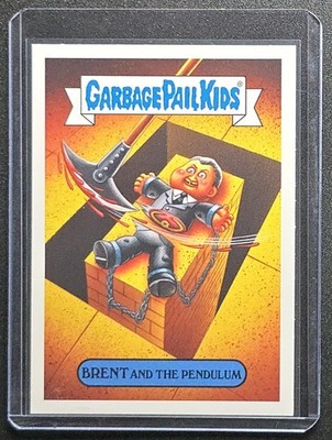 2019 Garbage Pail Kids Horror Personality Brent and the Pendulum 3b