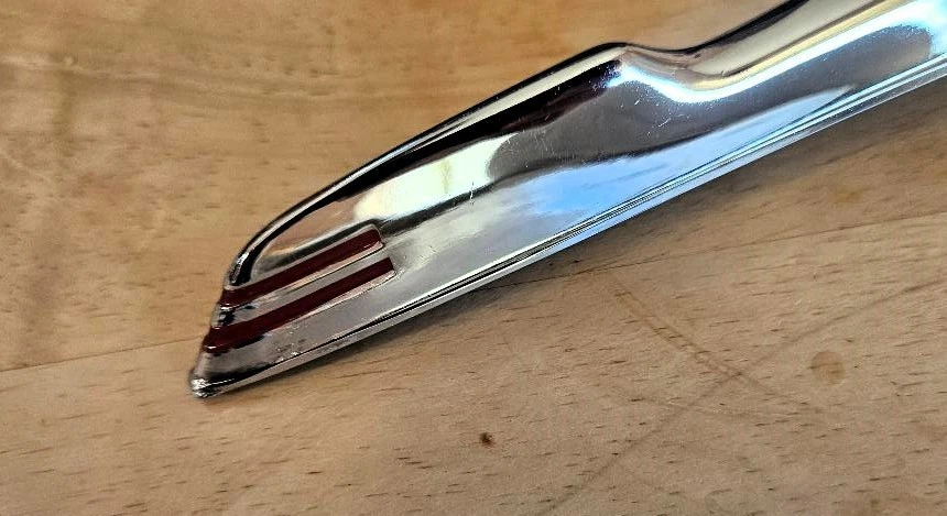 Ornamento de capô ORIGINAL NOS 3684376. Chevrolet Stylemaster Fleetmaster 1947 1948 - Imagem 4 de 4