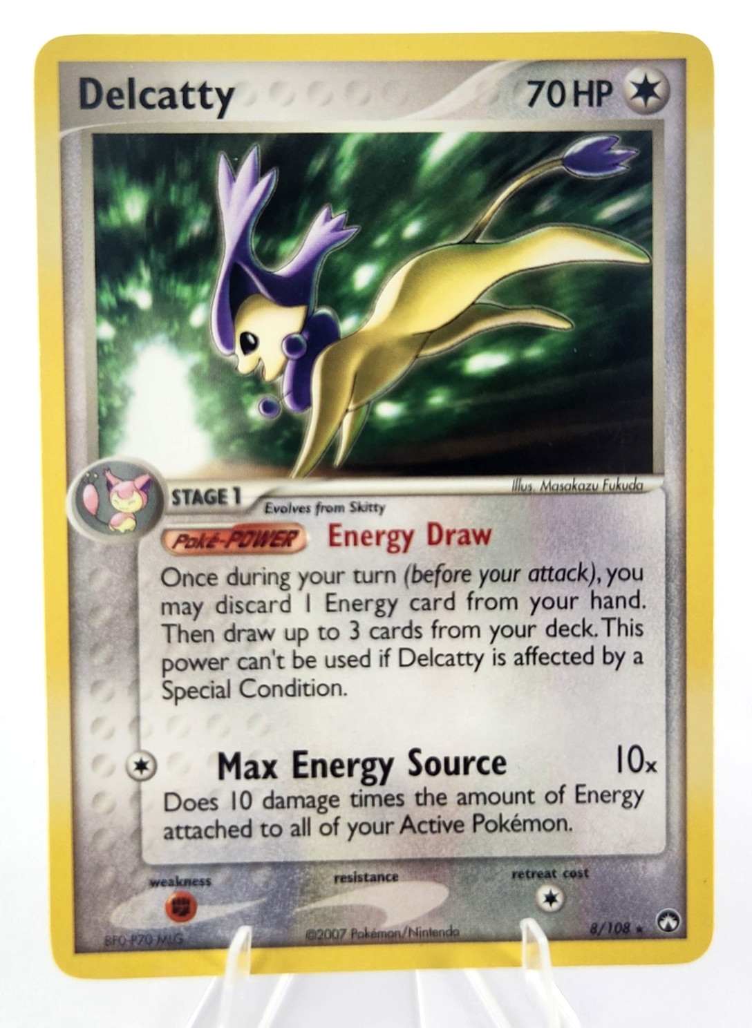 Delcatty 8/108 - EX Power Keepers - Rare - Pokemon - LP