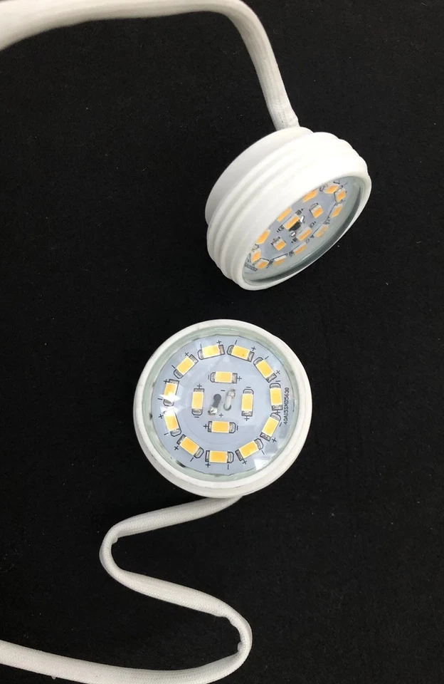 2x Briloner LM14-017 LED Ersatz Modul 5W 400lm 3000K Warmweiß mit Gewinde Ø51mm - Bild 2 von 4