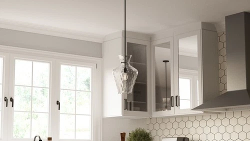 Quoizel QMP6806 Hollis 12"W Pendant - Nickel - Picture 2 of 12
