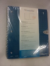 LIVESCRIBE NOTEBOOK 1-4 SET OF 4 NOTEBOOKS 100 SHEETS PER NOTEBOOK NEW