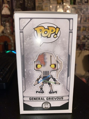 Funko Pop! Vinyl: Star Wars - General Grievous - GameStop (Exclusive) #646 - Bild 2 von 3