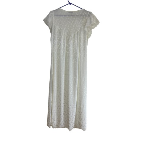Vtg NWT 1990s Y2K Christian Dior Saks Fith Ave Sz S Lace Accent Nightgown NWT - Picture 3 of 18