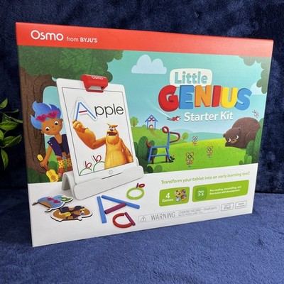 Osmo - Little Genius Starter Kit Ages 3-5 Early Learning Games Designed For iPad