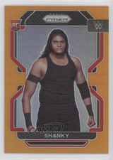 2022 Panini Prizm WWE Orange Prizm 74/99 Shanky #120 6ns