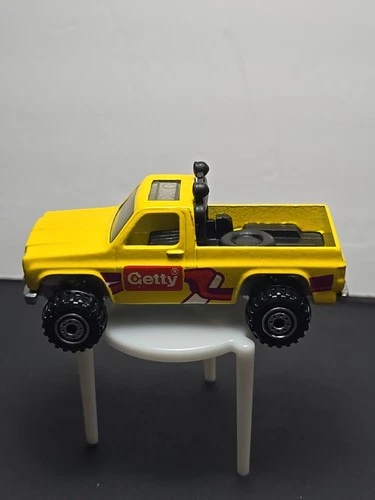 Vintage Hot Wheels 1986 Getty Promo Bywayman Chevy Truck Gas Oil Promo