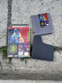 Bo Jackson Baseball (Nintendo NES) w/ Box game WORKS!