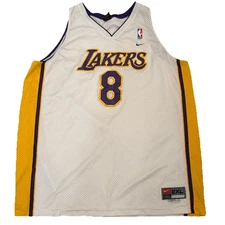Vtg Nike Kobe Bryant #8 Los Angeles Lakers NBA Nike Team Mens Jersey Size 2XL +2