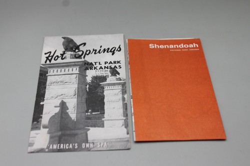 Hot Springs Shenandoah National Park Travel Brochures Vintage