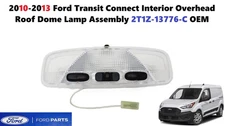 10-13 Ford Transit Connect Interior Overhead Roof Dome Lamp Assembly 2T1Z13776C