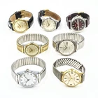 Vintage Bulova Benrus Timex 31-38mm Sz 5-7.25" Wristwatches Lot of 7 #WB5673-3