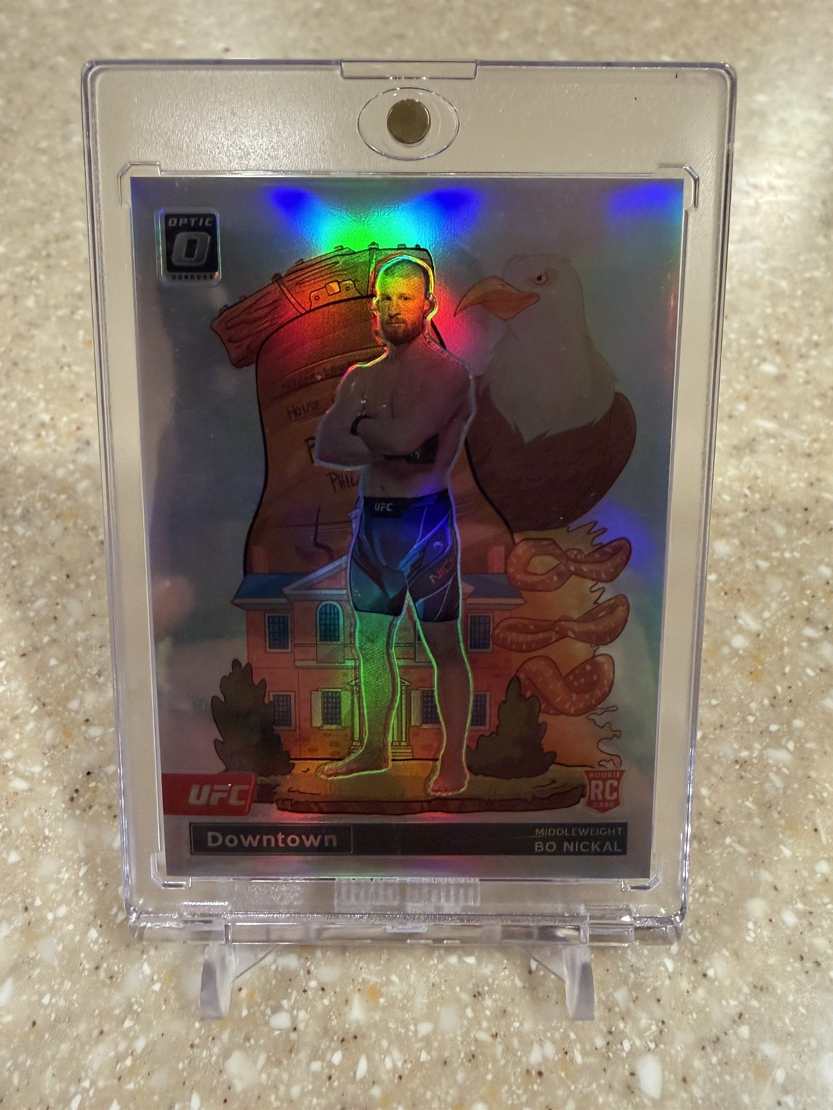 2023 Panini Donruss Optic UFC Rookie Downtown Bo Nickal