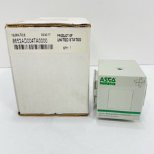 ASCO Numatics 8652AD004TA0000 Diverted Block 1/2” NPTF 652 Series ~NEW~