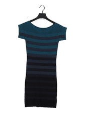 French Connection Bodycon Midi Dress UK8 in Multi