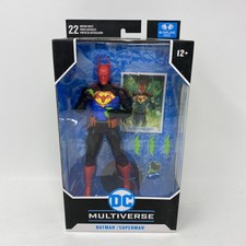 McFarlane DC Multiverse Batman Superman Fusion 7    Figure     New Sealed