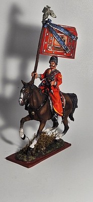 Pennant Studios St. Petersburg Mounted Imperial Russian Tsar's Guard Flagbearer