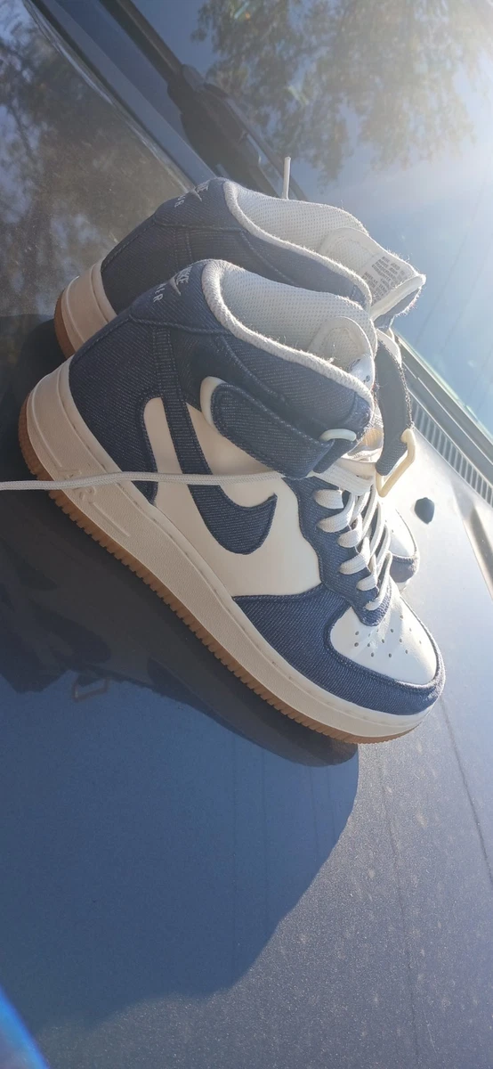 Nike Air Force 1 Mid Denim W for sale | eBay