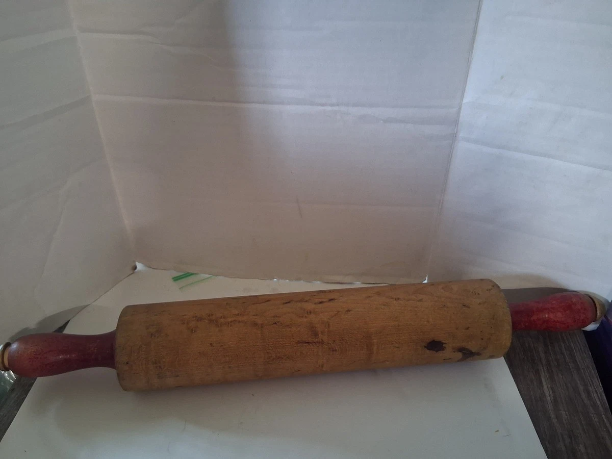 Wooden Red Handle Rolling Pin
Opens in a new window or tab