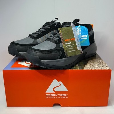 Ozark Trail Men WP Hike Low Black Grey Waterproof Hiking  display picture 3