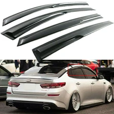 For 2011-2015 KIA Optima JDM Mugen Style Window Vent Visor Rain Guards Tpsayzbvq