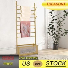 Ribbon Holder Organizer Rack w/Wheels Large Capacity Ribbon Stand Organizer