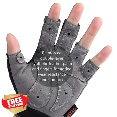 BASSDASH Fishing Gloves Fingerless Men Women Kayak Sailing MTB