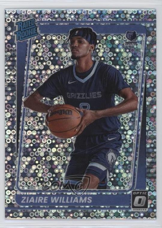 2021 Donruss Optic Rated Rookie Fast Break Holo Prizm Ziaire Williams #198 13sa