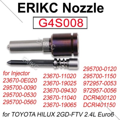 G4S060 Injector Nozle Tip for Toyota 1GD Hilux Fortuner