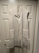 Womens Fur Vest - Lighlty Worn With Tag - 2 Pockets