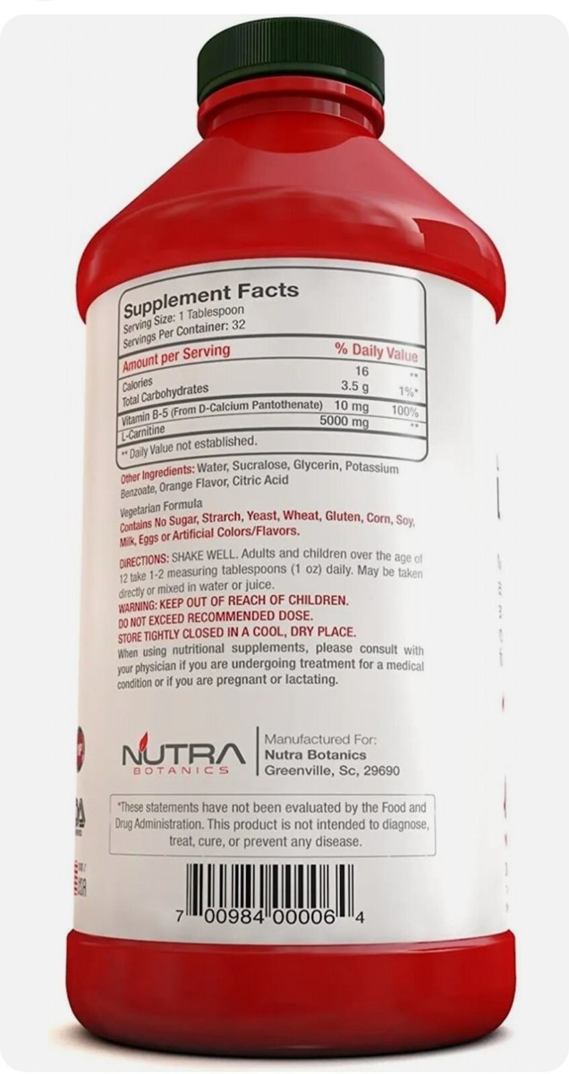l carnitine 5000 mg reviews l carnitine