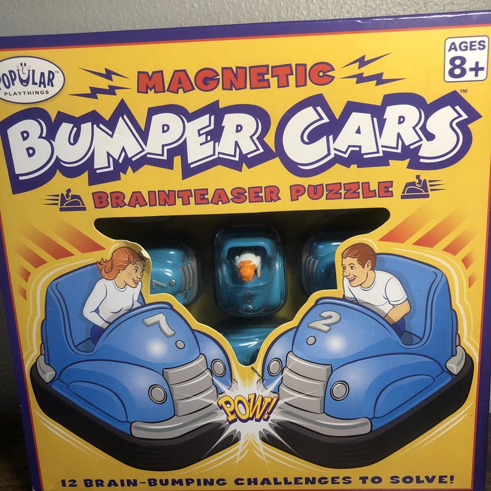 流行玩具磁性保险杠汽车拼图 — 第 2/4 张图片