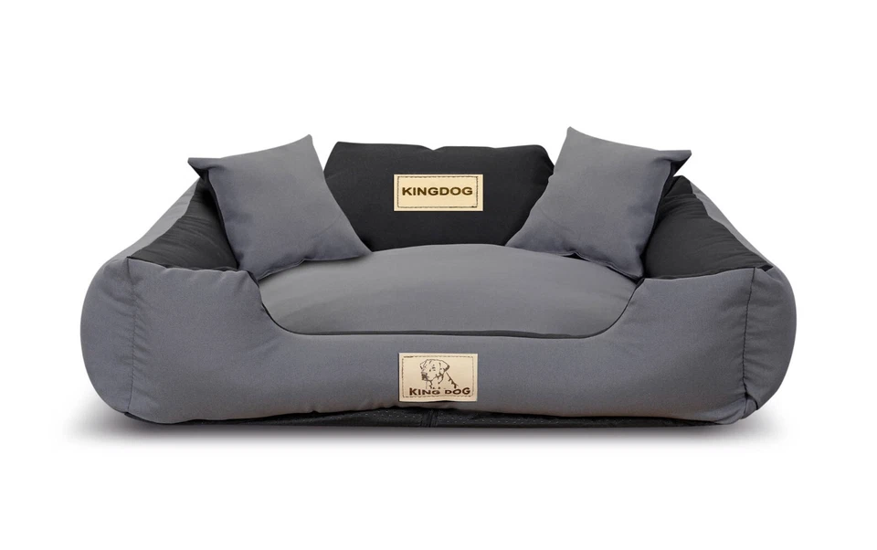 S-XL Abnehmbares Hundebett Hundekissen Haustierbett KINGDOG + MIT NAMEN HUNDES - Bild 4 von 4